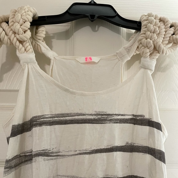 Sass & Bide ivory cami with rope strap detail - Picture 3 of 12